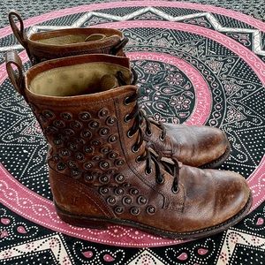 Frye Combat Jenna Disc Lace Up Boot size 7.5
